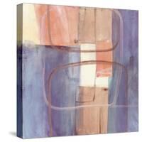 Passage II Blush Purple-Mike Schick-Stretched Canvas