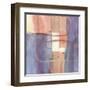 Passage II Blush Purple-Mike Schick-Framed Art Print