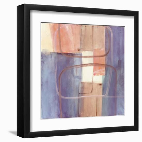 Passage II Blush Purple-Mike Schick-Framed Art Print