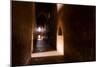Passage in Buddhist Temple with Incidental Ray of Light in Bagan, Myanmar-Harry Marx-Mounted Photographic Print