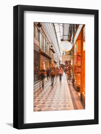 Passage Jouffroy in Central Paris, France, Europe-Julian Elliott-Framed Photographic Print