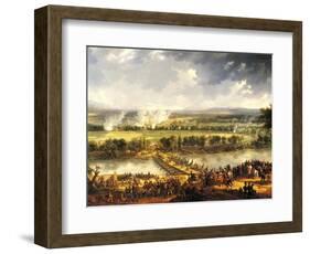 Passage of Arcole Bridge, November 17, 1796-Antoine Charles Horace Vernet-Framed Giclee Print