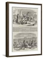 Passage of British Troops Through Egypt-null-Framed Giclee Print