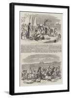 Passage of British Troops Through Egypt-null-Framed Giclee Print