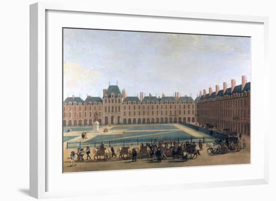 Passage of the King and the Regent, the Place Royale, C1655-null-Framed Giclee Print