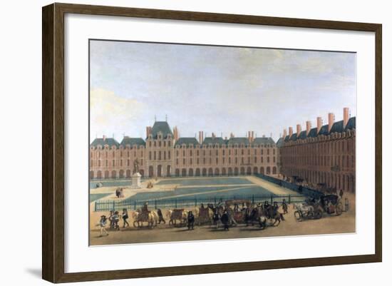 Passage of the King and the Regent, the Place Royale, C1655-null-Framed Giclee Print