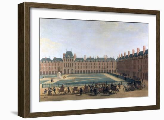 Passage of the King and the Regent, the Place Royale, C1655-null-Framed Giclee Print