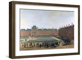 Passage of the King and the Regent, the Place Royale, C1655-null-Framed Giclee Print