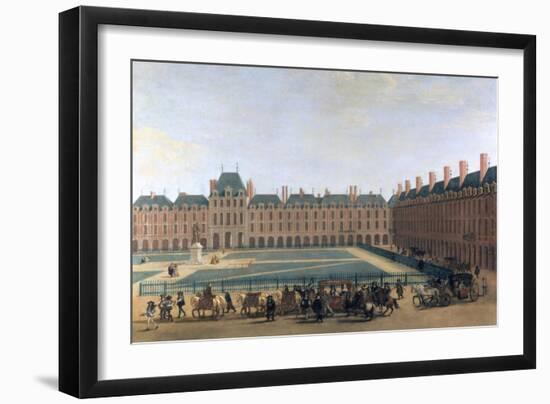 Passage of the King and the Regent, the Place Royale, C1655-null-Framed Giclee Print