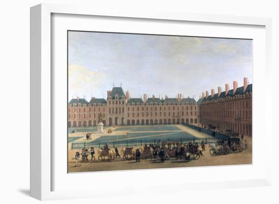 Passage of the King and the Regent, the Place Royale, C1655-null-Framed Giclee Print