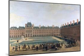 Passage of the King and the Regent, the Place Royale, C1655-null-Mounted Giclee Print