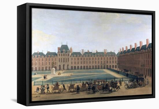 Passage of the King and the Regent, the Place Royale, C1655-null-Framed Stretched Canvas