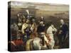 Passage of the Tagliamento in Front of Valvasone Led by General Napoleon Bonaparte-Hippolyte Lecomte-Stretched Canvas