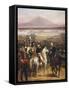 Passage of the Tagliamento in Front of Valvasone Led by General Napoleon Bonaparte-Hippolyte Lecomte-Framed Stretched Canvas