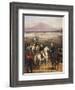 Passage of the Tagliamento in Front of Valvasone Led by General Napoleon Bonaparte-Hippolyte Lecomte-Framed Giclee Print