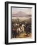 Passage of the Tagliamento in Front of Valvasone Led by General Napoleon Bonaparte-Hippolyte Lecomte-Framed Giclee Print