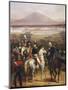 Passage of the Tagliamento in Front of Valvasone Led by General Napoleon Bonaparte-Hippolyte Lecomte-Mounted Giclee Print