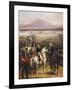 Passage of the Tagliamento in Front of Valvasone Led by General Napoleon Bonaparte-Hippolyte Lecomte-Framed Giclee Print