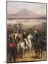 Passage of the Tagliamento in Front of Valvasone Led by General Napoleon Bonaparte-Hippolyte Lecomte-Mounted Giclee Print