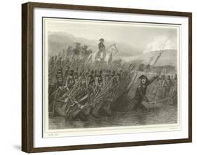 Passage of the Tagliamento-Denis Auguste Marie Raffet-Framed Giclee Print