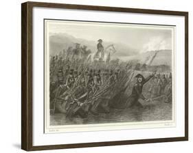 Passage of the Tagliamento-Denis Auguste Marie Raffet-Framed Giclee Print