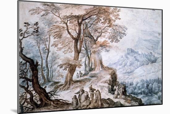 Passage Through Landscape, C1588-1625-Jan Brueghel the Elder-Mounted Giclee Print