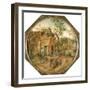 Passage Through the Village, C1584-1637-Pieter Brueghel the Younger-Framed Giclee Print