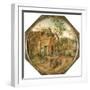 Passage Through the Village, C1584-1637-Pieter Brueghel the Younger-Framed Giclee Print