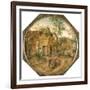 Passage Through the Village, C1584-1637-Pieter Brueghel the Younger-Framed Giclee Print