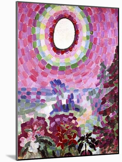 Passage with Disc,1906-Robert Delaunay-Mounted Giclee Print