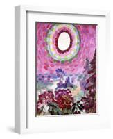 Passage with Disc,1906-Robert Delaunay-Framed Giclee Print