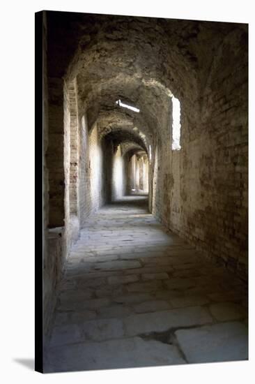 Passageway under the Terraces of the Amphitheatre of Italica-null-Stretched Canvas