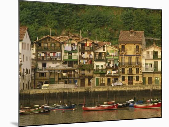 Passajes De San Juan Near San Sebastian, Pais Vasco, Spain-Michael Busselle-Mounted Photographic Print