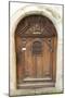 Passau Wood Door-George Johnson-Mounted Photographic Print