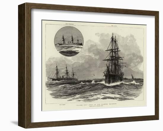 Passed Out Ships of the Channel Squadron-William Lionel Wyllie-Framed Giclee Print