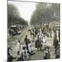 Passeig De Gracia, Barcelona (Spain), Circa 1880-Leon, Levy et Fils-Mounted Photographic Print