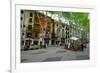 Passeig del Born, the shopping street of Palma, Majorca, Balearic Islands, Spain, Europe-Carlo Morucchio-Framed Photographic Print