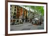 Passeig del Born, the shopping street of Palma, Majorca, Balearic Islands, Spain, Europe-Carlo Morucchio-Framed Photographic Print