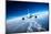 Passenger Airliner Flying in the Clouds-Andrey Armyagov-Mounted Photographic Print