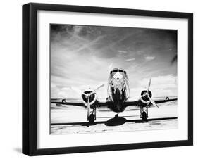 Passenger Airplane on Runway-Philip Gendreau-Framed Premium Photographic Print