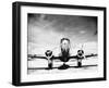 Passenger Airplane on Runway-Philip Gendreau-Framed Photographic Print