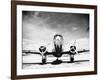 Passenger Airplane on Runway-Philip Gendreau-Framed Photographic Print