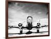 Passenger Airplane on Runway-Philip Gendreau-Framed Photographic Print