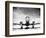 Passenger Airplane on Runway-Philip Gendreau-Framed Photographic Print