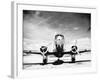 Passenger Airplane on Runway-Philip Gendreau-Framed Photographic Print