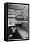 Passenger Cabin at Night, LZ 127 Graf Zeppelin, 1933-null-Framed Stretched Canvas