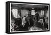 Passenger Compartment of a Zeppelin, Lake Constance, Germany, C1909-1933-null-Framed Stretched Canvas