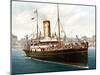 Passenger Cruiser (Hand-Coloured Photo)-English School-Mounted Giclee Print