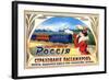 Passenger Insurance - Ticket Issued Here - International Train Service-null-Framed Art Print