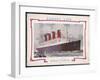 Passenger Liner on the Trans- Atlantic Run-null-Framed Art Print